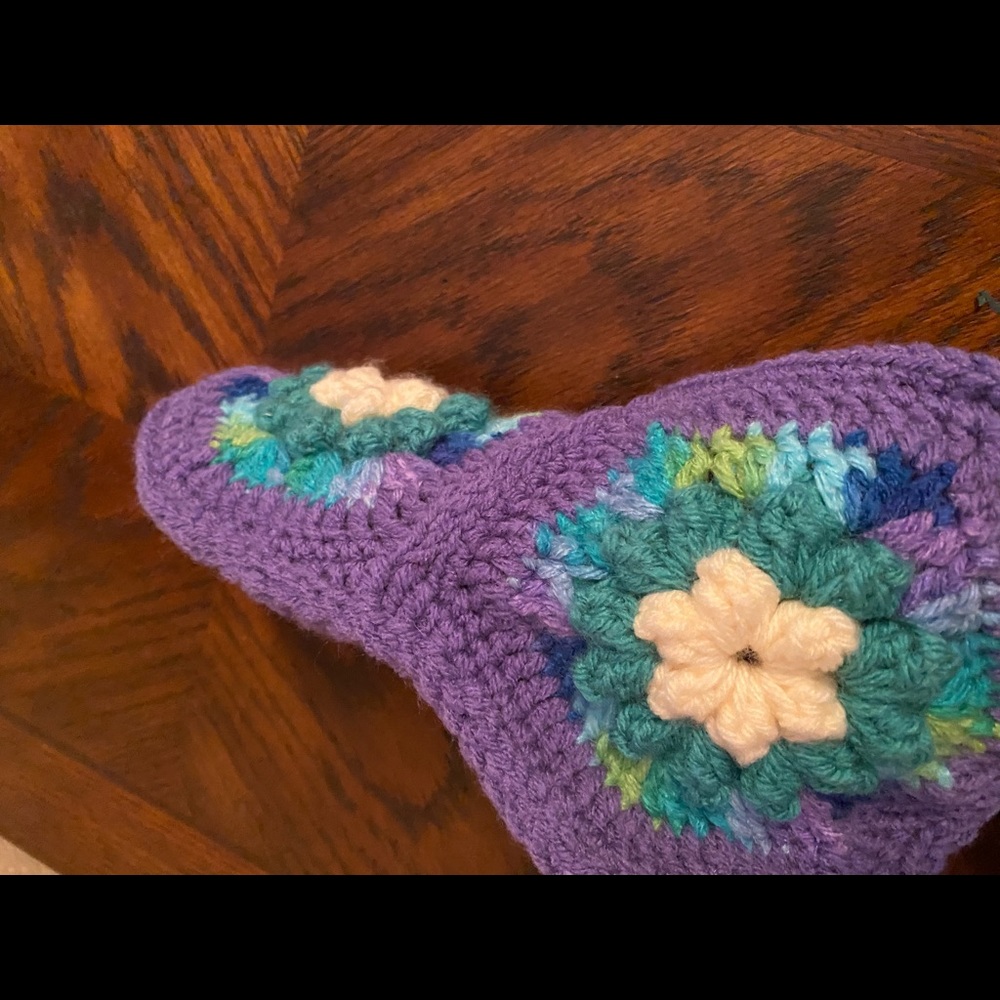 Handmade Crochet Booties - Picture 4 of 5